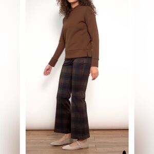I ❤️ Tyler Madison Axel Bedford Plaid Ponte Pant, Size Medium, NEW with tags